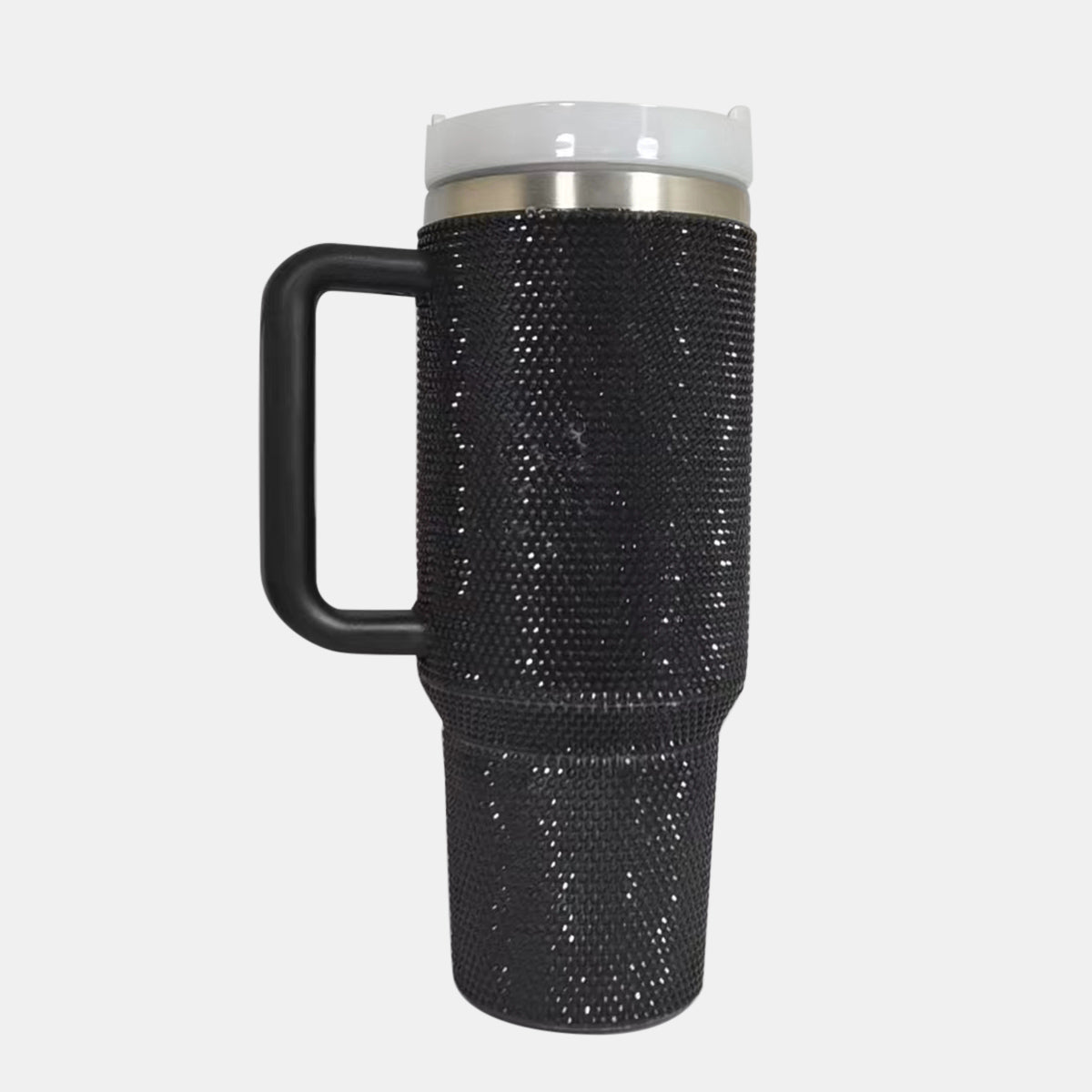 🔥Super Buy - Rhinestone Stainless Steel Tumbler with Straw