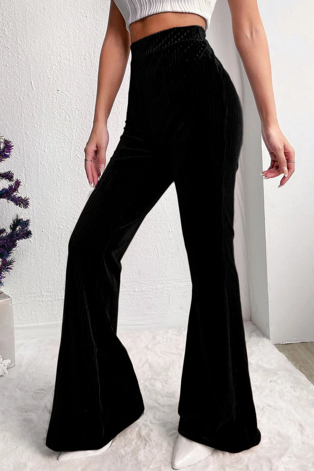 High Waist Silhouette Enhancing Pants