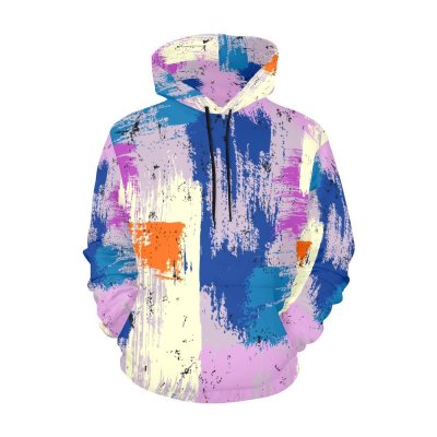 3D Printing Cartoon Hooded Sweatshirt