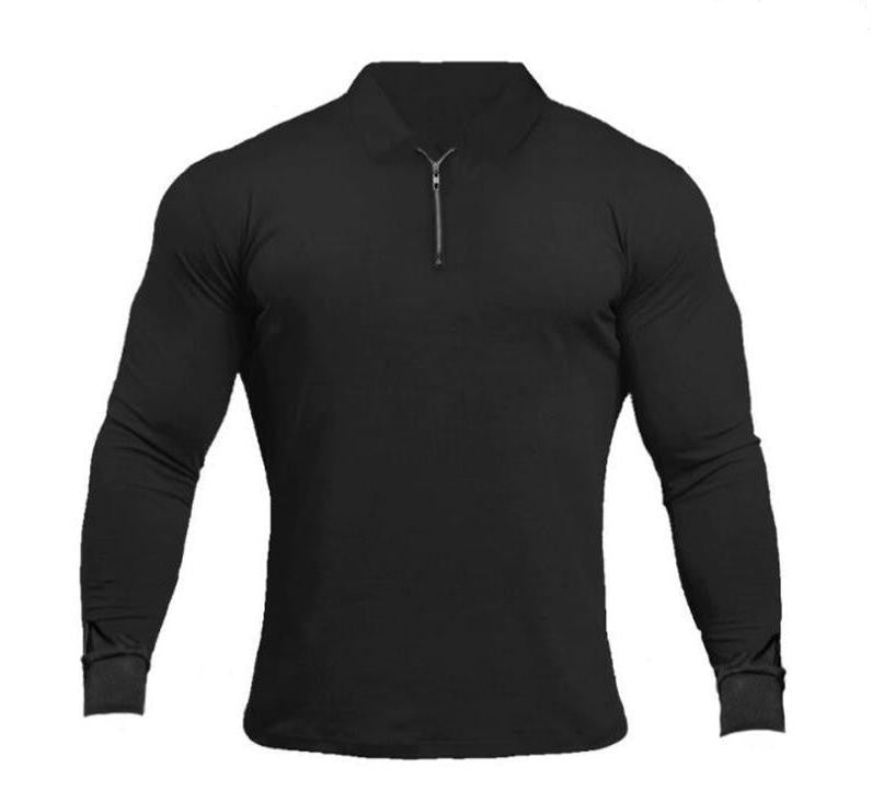 Mens T Shirt Longsleeve Shirt Men Polo Shirt