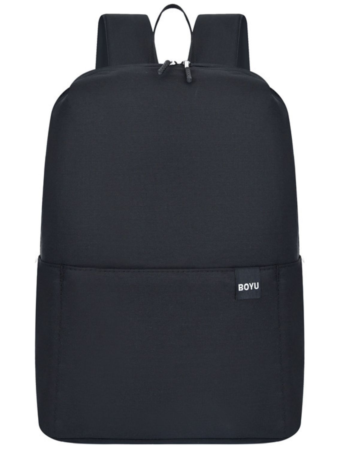 Solid Color Nylon Backpack Bag