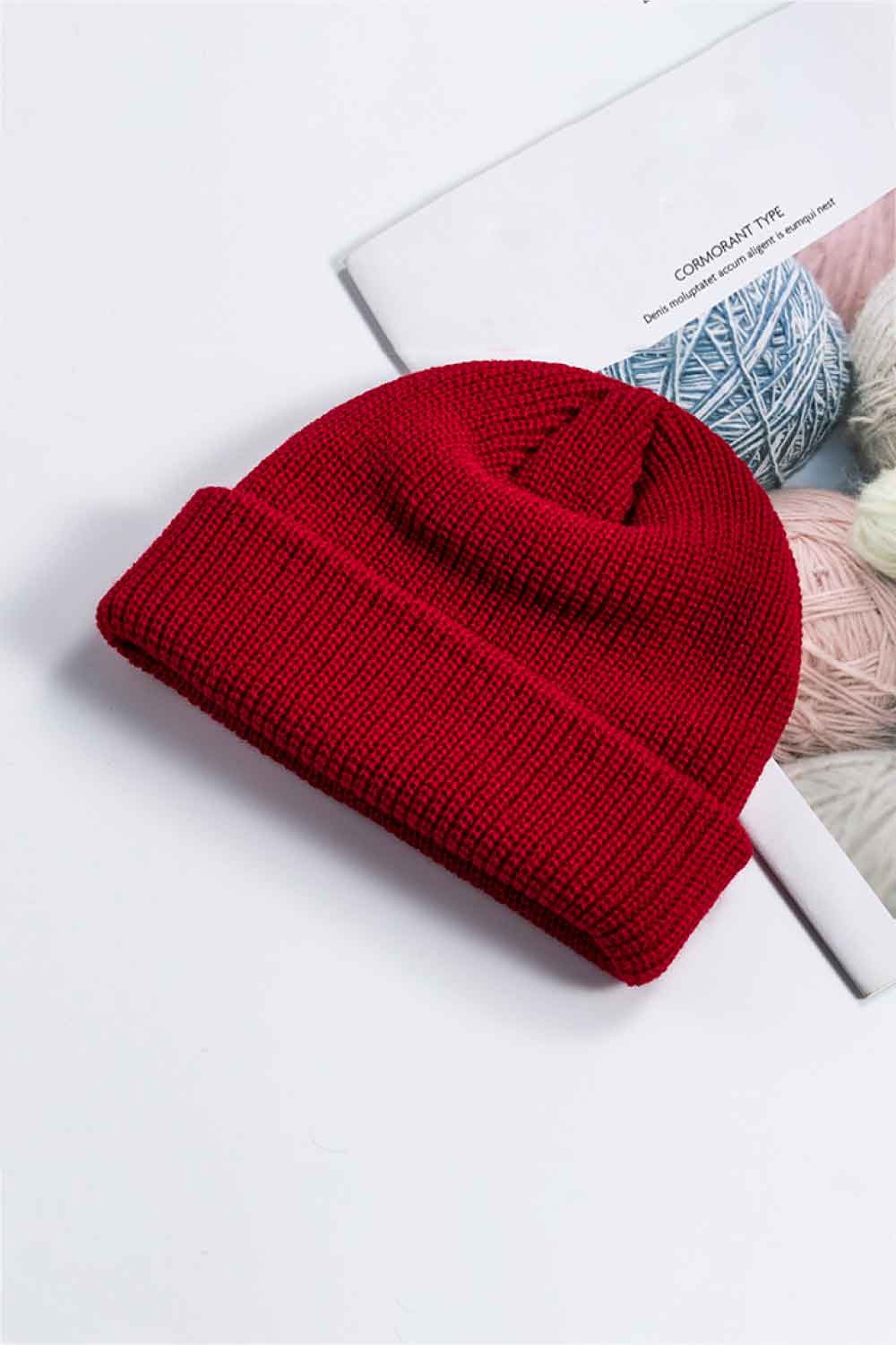 Cozy Rib-Knit Cuff Beanie