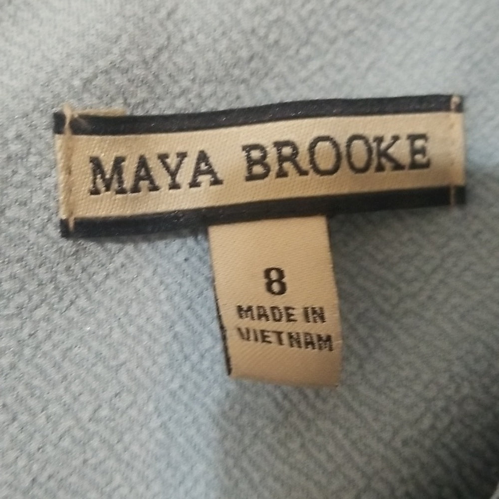 Maya Brooke Womens Dress and Jacket Set  C1