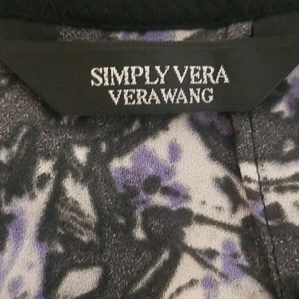 Simply Vera Wang Womens Printed Dress.   C1