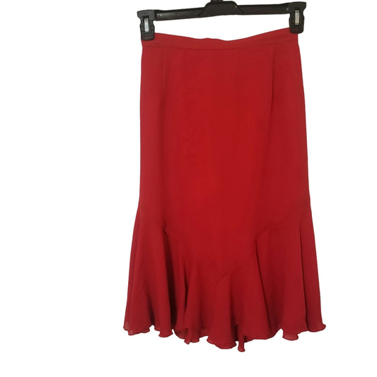 UTurn of California Womens Red Skirt.  C1