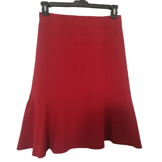 Jones Studio Womans Red Skirt. C1