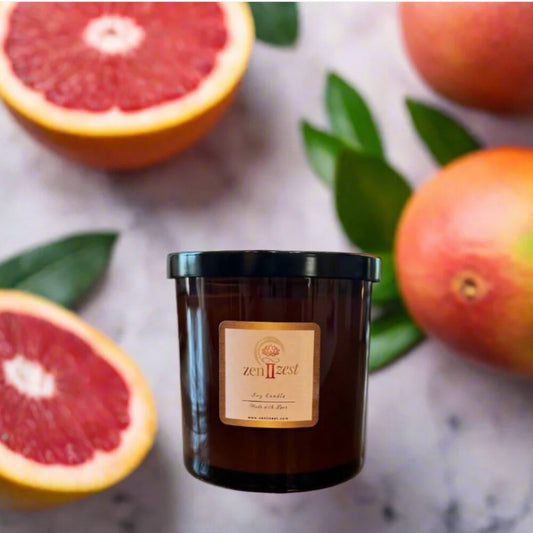New Beginnings Collection - 8.5oz or 20oz oz Hand Poured Natural soy candle