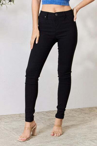 YMI Jeanswear Hyperstretch Mid-Rise Womens Skinny Jeans