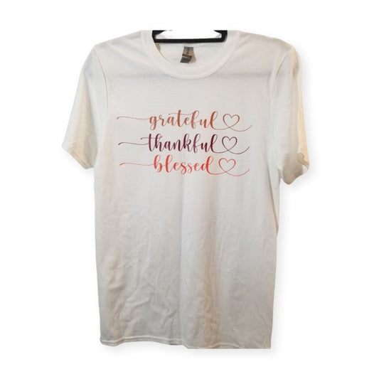 🆕️Grateful, Thankful and Blessed Graphic T-shirt