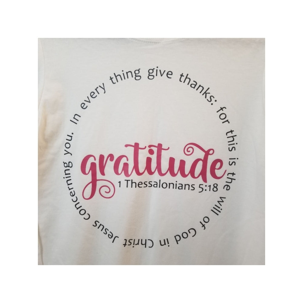 🆕️Live with Gratitude Graphic Tshirt. C1B3