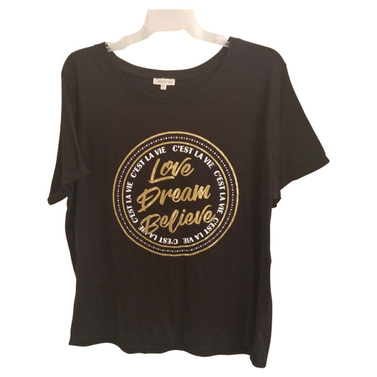 🆕️Love Dream Believe Women's Tshirt.    BX-CV2