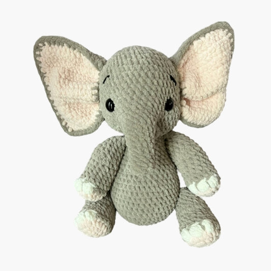 Jumbo Hand crafted Crochet Large Plush Elephant